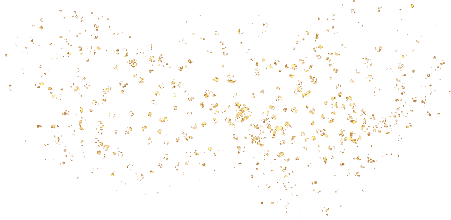 Foil gold glitter clipart